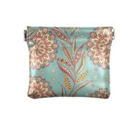 Porte-monnaie Folklore Fleur pour femme Pochettes à monnaie à presser, Fleur folklorique, 4.3" x 3.7", Pressez