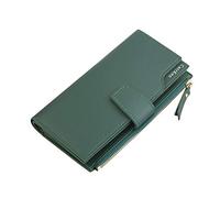 Porte-monnaie fou pour homme Pochette Portefeuille Triple Femmes Porte-monnaie Porte-monnaie Femme Grand Rouge, vert, Taille unique