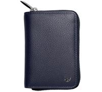 Porte-monnaie Golden Head Capri en cuir avec protection RFID, bleu