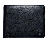 Porte-monnaie Golden Head Capri en cuir avec protection RFID - Noir