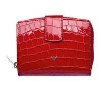 Porte-monnaie Golden Head - Cuir Rouge Moderne - Protection RFID