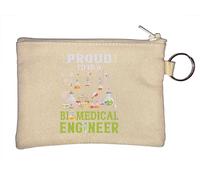 Porte-monnaie graphique « Proud to Be A Biomedical Engineer Chimie Lab » - Beige, beige, Taille unique