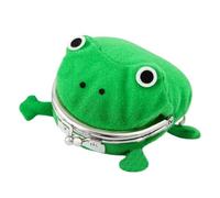porte-monnaie grenouille verte - Anime Cosplay Porte-monnaie en peluche Prop Porte-monnaie en peluche, jouet nouveau, prix scolaire, cadeau, cadeau d'anniversaire pour , standard, Voir