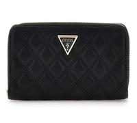 Porte-monnaie - GUESS - Giully Zip Around Wallet L - Noir - Élégant - Compact