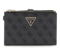 Porte-monnaie - GUESS - Laurel SLG Double Zip Organizer - Gris foncé - Noir - Élégant