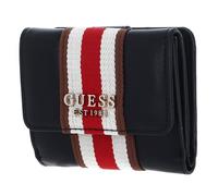 Porte-monnaie - GUESS - Nelka Card Case & Coin Purse - Noir - 100% polyuréthane - Pratique