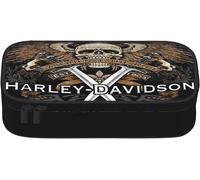 Porte-Monnaie Harley Davidson En Toile Avec Fermeture Éclair Pour Femmes, Hommes Et Enfants