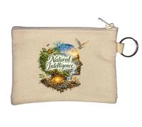 Porte-monnaie Harmonie entre nature et esprit humain Beige