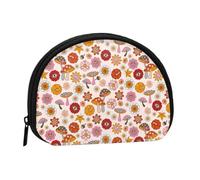 Porte-monnaie hippie pour femme - Automne des années 70 - Joli porte-monnaie