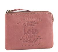 Lois - Porte-Monnaie Homme Petit - Portefeuilles pour Homme Cuir Véritable - Portefeuille Femme - Portefeuille Homme - Portefeuille Porte-Cartes Homme avec Porte-clés Inclus - 11002, Rose