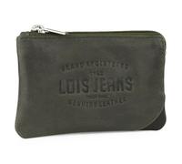 Porte Monnaie Homme Cuir Souple Petit Format 207302 Kaki-Marron