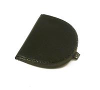 PORTE MONNAIE HOMME CUVETTE CUIR COULEUR NOIRE