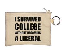 Porte-monnaie I Survived College Without Becoming A Liberal Beige