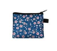 Porte Monnaie Impression Florale Petite Trousse Maquillage Trousse Maquillage Femme De Voyage pour Femme Portable Trousse De Maquillage Cosmétique Organiseur,Trousse De Toilette Fille