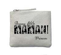 Porte Monnaie Ivoire Motif Maman Bonne Fete Personnalisable