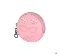 Barbie Travel-Porte-Monnaie Cookie, Rose, 8,7 x 8,7 cm
