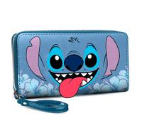 Disney Portefeuille Lilo et Stitch Tongue Essentiel Bleu 19 x 10 cm