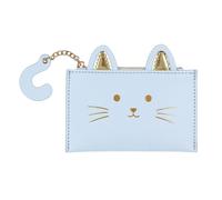 Porte-monnaie kiki chat bleu