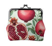 Porte-monnaie léger et imperméable pour femme Motif grenade