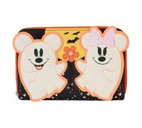 Loungefly Porte-monnaie zippé Mickey et Minnie Disney Multicolore Taille Unique