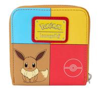 Loungefly Portefeuille Pokémon Color Block à fermeture éclair - Multicolore - Small