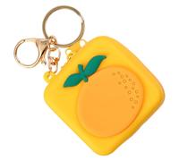 Porte-Monnaie - Matériau en Silicone Souple, Petit Porte-Monnaie, Sac Porte-clés | Pochette Multifonction avec Motif et Fermeture éclair, Fixation en métal Durable pour Sacs à Dos, Sacs à Main