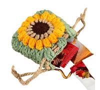 Porte-Monnaie Mignon en Forme De Clé | Charmant Porte-Monnaie Crochet - Petit Étui Mignon pour Cartes et Pièces avec Pendentif pour Femmes Filles Adultes Sacs à Dos Sacs à Main Sacs d'École