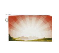 Porte-monnaie mignon porte-clés porte-monnaie de voyage portable golf sport portefeuille avec fermeture éclair pour femmes filles