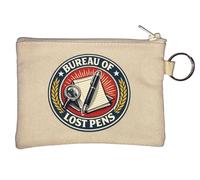 Porte-monnaie officiel avec emblème pour écrivains perdus Beige
