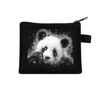 Porte Monnaie Panda Petite Trousse Maquillage Trousse Maquillage Femme De Voyage pour Femme Portable Trousse De Maquillage Cosmétique Organiseur,Trousse De Toilette Fille