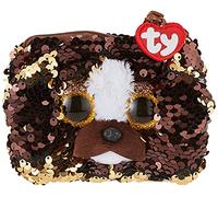 Porte Monnaie Peluche Sequins 10cm - Brutus Le Chien