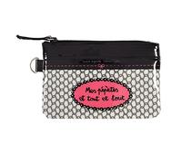 Porte monnaie "Pépètes" - noir/rose - DLP