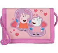 Porte-monnaie Peppa Pig rose - Porte-monnaie fille à porter autour du cou