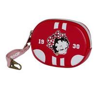 Betty Boop – Porte-monnaie Varsity Pill – Bordeaux – 12 x 8,5 cm