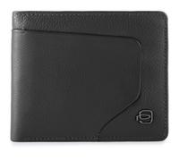 Porte-monnaie - Piquadro - Akron - Cuir - Noir - 11 cm