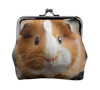 Porte-monnaie polyvalent avec fermeture éclair pour pièces de monnaie et cartes Motif cochon d'Inde