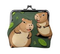 Porte-monnaie polyvalent avec imprimé cochon d'Inde - Mini portefeuille mignon pour toutes les occasions