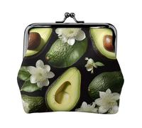 Porte-monnaie polyvalent avec imprimé de nombreuses images d'avocat - Mini portefeuille mignon pour toutes les occasions