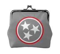 Porte-monnaie polyvalent avec imprimé drapeau de l'État du Tennessee - Mini portefeuille mignon pour toutes les occasions