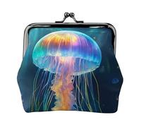 Porte-monnaie polyvalent avec imprimé méduses et océans - Pour toutes les occasions