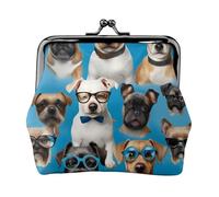 Porte-monnaie polyvalent avec pointeur allemand à poils courts dans des lunettes - Mini portefeuille exquis - Pochette à monnaie mignonne pour toutes les occasions