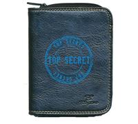 Porte monnaie porte carte noir Top Secret