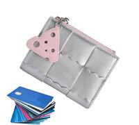 Porte-monnaie, porte-monnaie pour femme - Pochette de changement à fermeture éclair | Pochette pour carte de crédit de voyage, poche pour pièces de monnaie pour carte de crédit, billets pliés, clé, ca