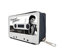 Porte-Monnaie Portefeuille Femme Homme Bourse Portefeuille zippé Porte Cartes rétro Vintage - Fait à la Main avec des Cassettes - Titulaire de la Carte Recyclage Mode Petite Taille Pop