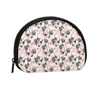 Porte-monnaie pour bouteille de vin aquarelle, joli porte-monnaie pour femme, petit porte-monnaie pour pièces de monnaie