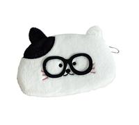 Porte-monnaie pour chat, sacs interchangeables en peluche avec porte-clés, beau portefeuille, porte-clé pour femmes et enfants, petites poches de maquillage, porte-monnaie cadeau, sacs de rechange en