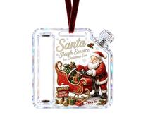 Porte-Monnaie pour Espèces, Léger, Transparent, Mignon, Pendentif | Porte-monnaie De Noël En Acrylique, Pour Fête, Réunion De , Voisin, Ami, Anniversaire, Mariage, Photo, Collègue