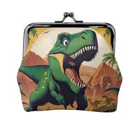 Porte-monnaie pour femme avec fermeture à glissière Motif dinosaure Film 03