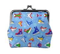 Porte-monnaie pour femme avec inscription « Hockey Elements » - Avec verrou - Pour pièces de monnaie, cartes, petits objets