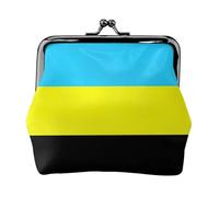 Porte-monnaie pour femme avec motif drapeau du sultanat de Burongan - Petites pochettes avec serrure à baiser - Pour pièces de monnaie, cartes, petits objets